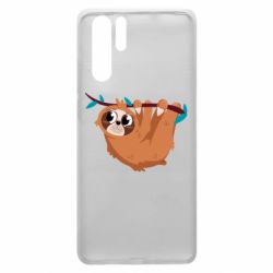 Чехол для Huawei P30 Pro Cute sloth - PrintSalon