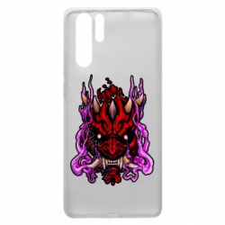 Чехол для Huawei P30 Pro Darth Maul Japanese mask - PrintSalon