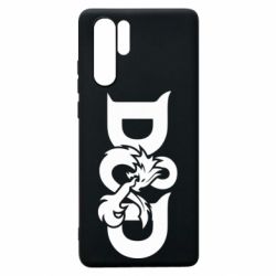 Чехол для Huawei P30 Pro Dungeons s Dragons logo - PrintSalon
