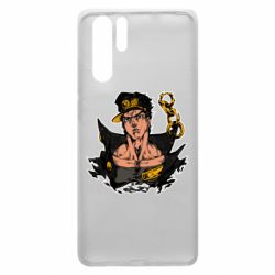 Чехол для Huawei P30 Pro Джотаро-PrintSalon Чехол для Huawei P30 Pro Джотаро