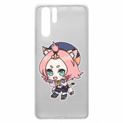 Чехол для Huawei P30 Pro Genshin Impact chibi Diona - PrintSalon