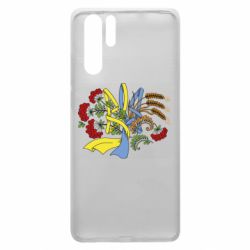 Чохол для Huawei P30 Pro Герб колоски і калина - PrintSalon