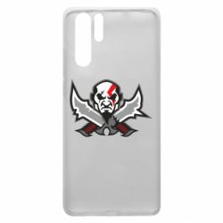 Чехол для Huawei P30 Pro God of war Kratos vector - PrintSalon