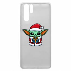 Чехол для Huawei P30 Pro Grogu Santa Claus - PrintSalon