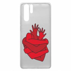 Чехол для Huawei P30 Pro Heart out of hands - PrintSalon
