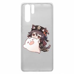 Чехол для Huawei P30 Pro Hu Tao cat - PrintSalon