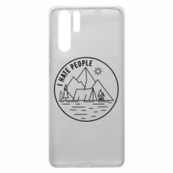 Чехол для Huawei P30 Pro I hate people - camper - PrintSalon