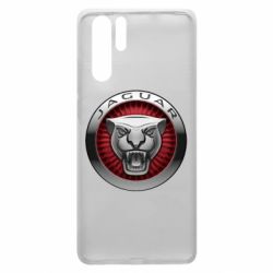 Чехол для Huawei P30 Pro Jaguar Logo circle - PrintSalon