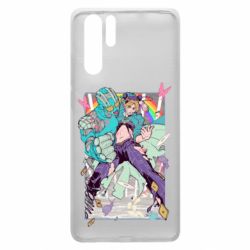 Чехол для Huawei P30 Pro Jojo's bizzare poster - PrintSalon