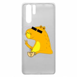 Чехол для Huawei P30 Pro Капибара Программист - PrintSalon