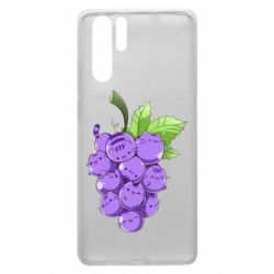 Чехол для Huawei P30 Pro Кот-виноград - PrintSalon