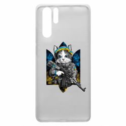 Чохол для Huawei P30 Pro Кіт військовий