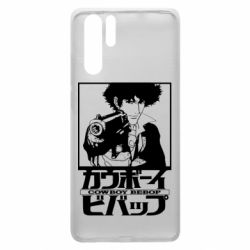 Чехол для Huawei P30 Pro Ковбой Бибоп с ружьем - PrintSalon