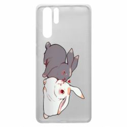 Чехол для Huawei P30 Pro Кролики Вэй и Лань - PrintSalon