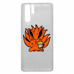 Чехол для Huawei P30 Pro Kurama And Naruto - PrintSalon