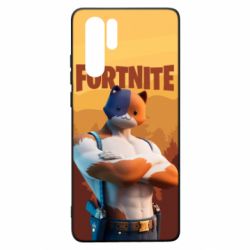 Чехол для Huawei P30 Pro Meowscles and logo - PrintSalon