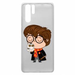 Чехол для Huawei P30 Pro Милый Гарри с совой - PrintSalon