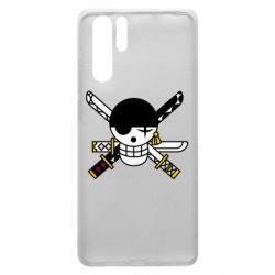 Чехол для Huawei P30 Pro One Piece Zoro logo - PrintSalon