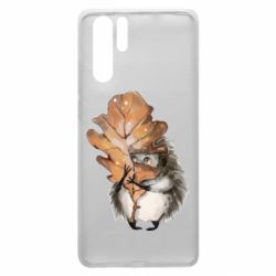 Чехол для Huawei P30 Pro Осенний ежик