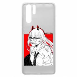 Чехол для Huawei P30 Pro Power red - PrintSalon