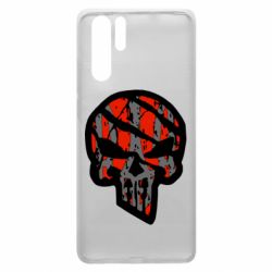 Чохол для Huawei P30 Pro Punisher Coat of arms of Ukraine - PrintSalon