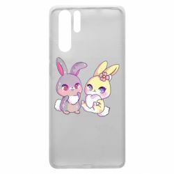 Чехол для Huawei P30 Pro Rabbits In Love - PrintSalon