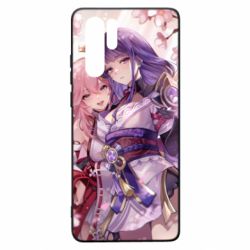 Чехол для Huawei P30 Pro Райден и Яе Мико - PrintSalon