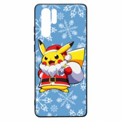 Чохол для Huawei P30 Pro Santa Claus Pikachu - PrintSalon