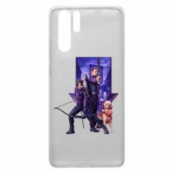 Чехол для Huawei P30 Pro Соколиный глаз и Кейт Бишоп - PrintSalon