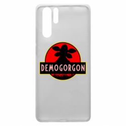 Чехол для Huawei P30 Pro Stragner Things Demogorgon - PrintSalon