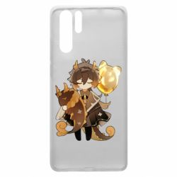 Чехол для Huawei P30 Pro Zhongli with baloon - PrintSalon