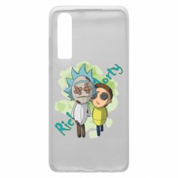 Чехол для Huawei P30 Rick and Morty voodoo doll - PrintSalon
