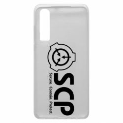 Чохол для Huawei P30 SCP logo text - PrintSalon