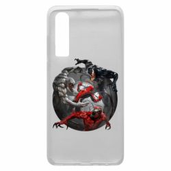 Чехол для Huawei P30 Симбиоты и человек паук