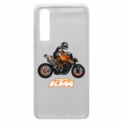 Чехол для Huawei P30 Sport Bike Art - PrintSalon
