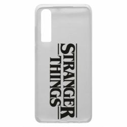 Чехол для Huawei P30 Stragner Things Logo - PrintSalon