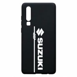 Чехол для Huawei P30 Suzuki katana logo - PrintSalon