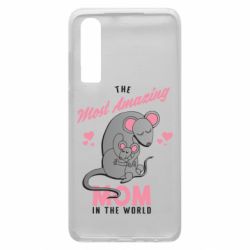 Чехол для Huawei P30 The Most amazing mom in the world - PrintSalon