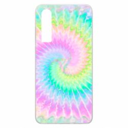 Чохол для Huawei P30 Tie dye spiral - PrintSalon