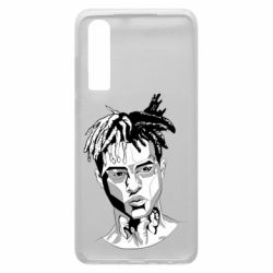 Чехол для Huawei P30 XXXTentacion Monochrome Art - PrintSalon
