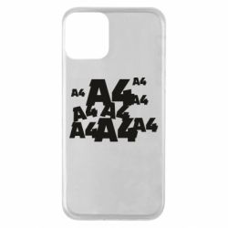 Чехол для iPhone 11 A4 Pattern - PrintSalon