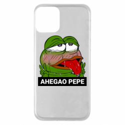 Чехол для iPhone 11 Аhegao PePe - PrintSalon