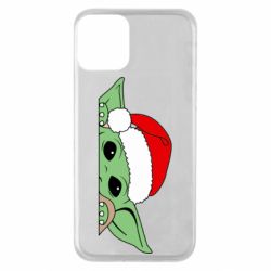 Чехол для iPhone 11 Baby Yoda Santa
