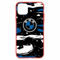 Чехол для iPhone 11 BMW logo and art background - PrintSalon
