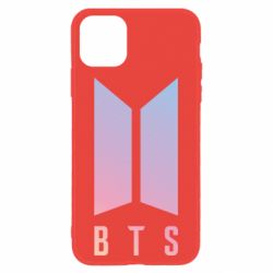 Чехол для iPhone 11 BTS gradient logo