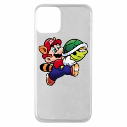 Чехол для iPhone 11 Cute Mario with turtle - PrintSalon