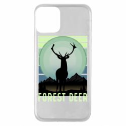 Чехол для iPhone 11 Forest deer - PrintSalon