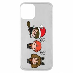 Чохол для iPhone 11 Гаррі Поттер та друзі новорічні - PrintSalon