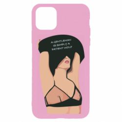 Чехол для iPhone 11 Gentleman Is Simply A Patient Wolf - PrintSalon