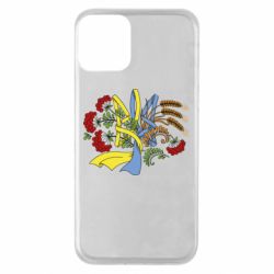 Чохол для iPhone 11 Герб колоски і калина - PrintSalon